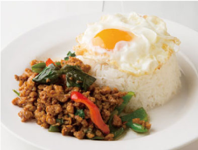 タイのガパオライス